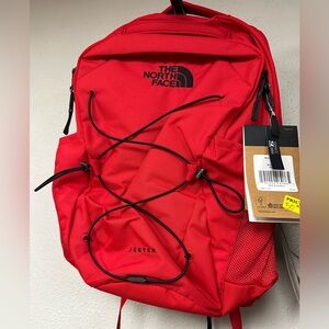The North Face Jester Backpack. NWT red